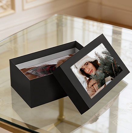 Pudełka z eko skóry