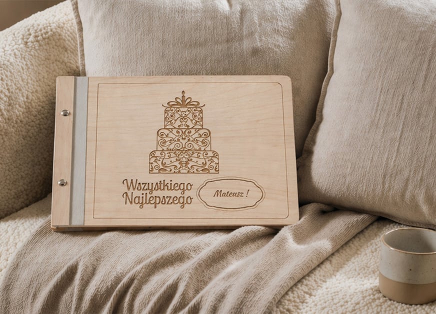 Albumy drewniane od 139,90 zł 