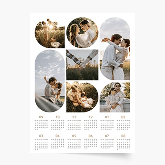 Kalendarze jednostronne