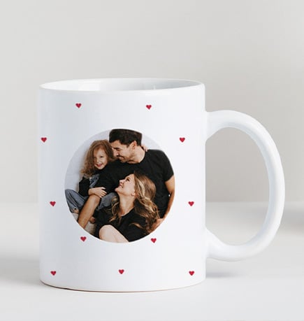 Kubek z kolorowym środkiem