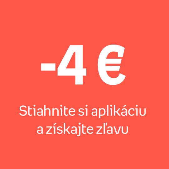 Zľava v aplikácii